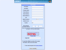Tablet Screenshot of dslservice.cwnet.com